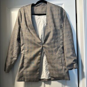 Plaid Women's Blazer